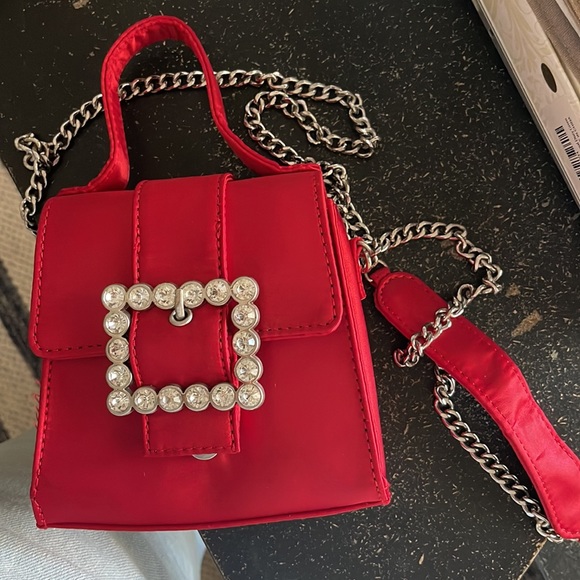 Dollskill Sugarthrillz red rhinestone mini bag - Picture 2 of 5